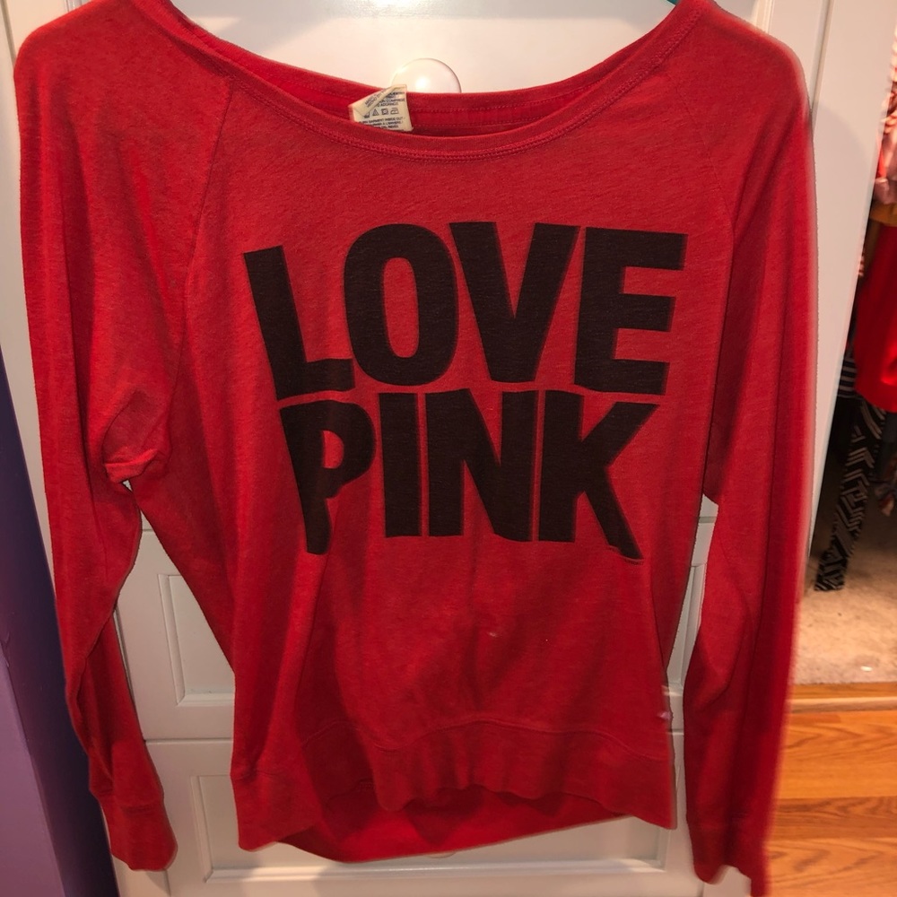 PINK long sleeve shirt